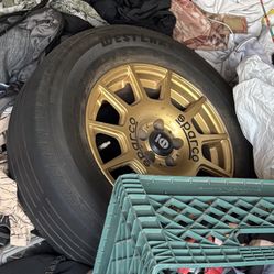 Set 15” Sparco Rims