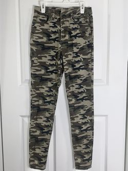 NOBO High Rise Camo Skinny Jeans