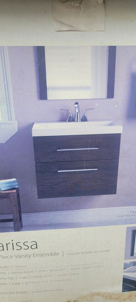 Bathroom Sink Set Flouting 