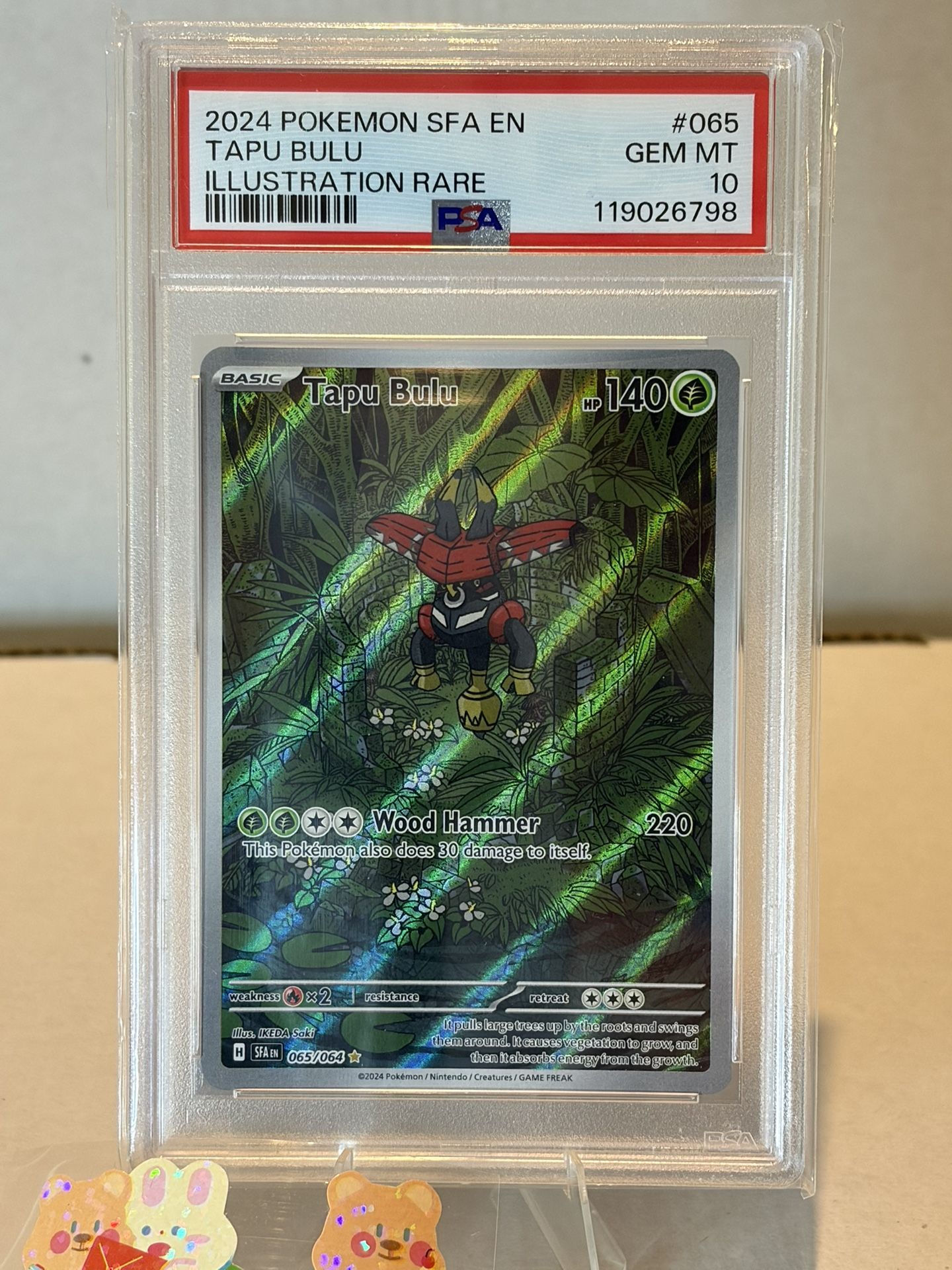 PSA 10 Tapu Bulu 65/64