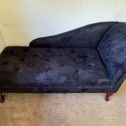 Black Couch with storage