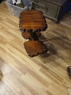Vintage Japanese 3 tier plant or bonsai  stand