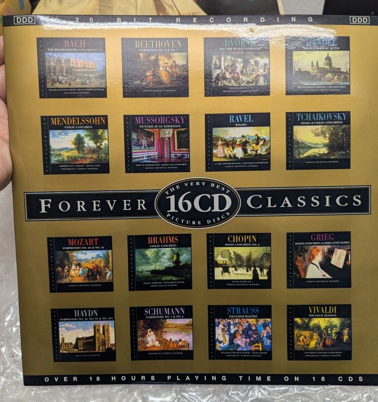 Forever Classics - The Very Best 16 CD Picture Discs