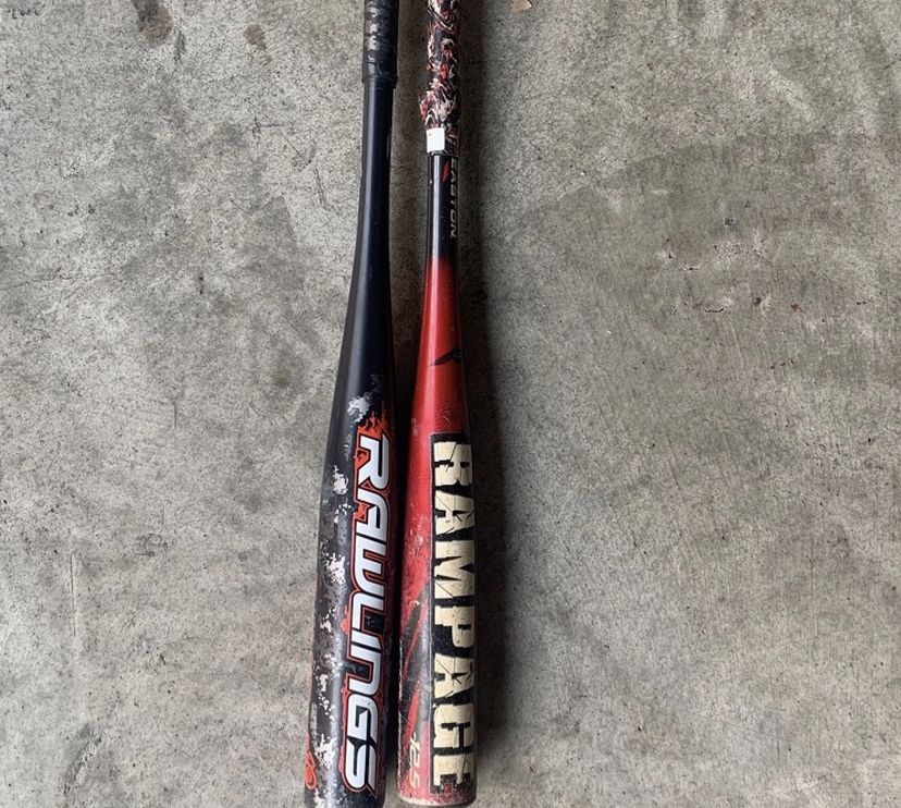 Baseball Bats Size 29 &30