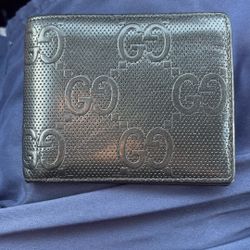 Black Gucci Wallet, Leather