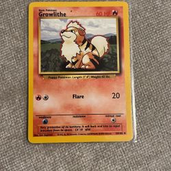 Pokemon Growlithe 