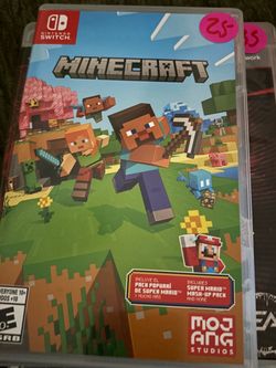 Minecraft Nintendo Switch Game