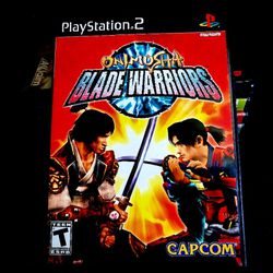 Onimusha Blade Warriors PS2 *Complete With Manual*