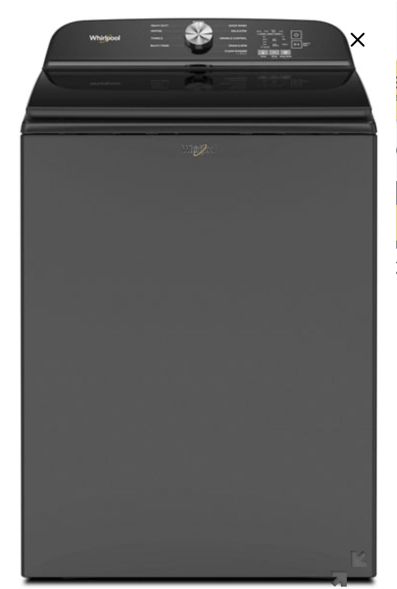 Whirlpool Volcano Front Load Washer And Dryer ELECTRIC