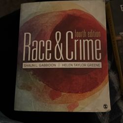 Race & Crime Book