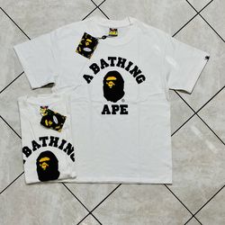 Brand New A Bathing Ape College Tee Size:  M Tags Included