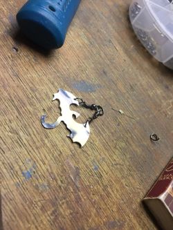 Custom made necklace charms and Chinx dragons Pokémon anything