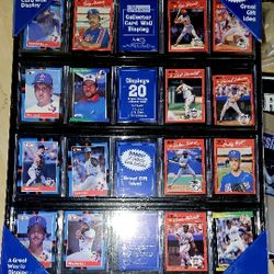 16 PHOTO BASEBALL CARD WALL MOUNT