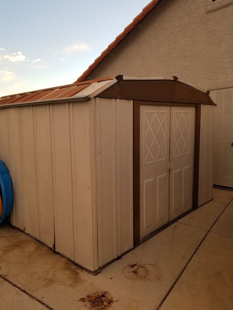 10 x 10 metal shed