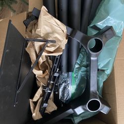 Vivo Mobile Tv Stand/Cart, Holds 110lbs, Includes Shelf