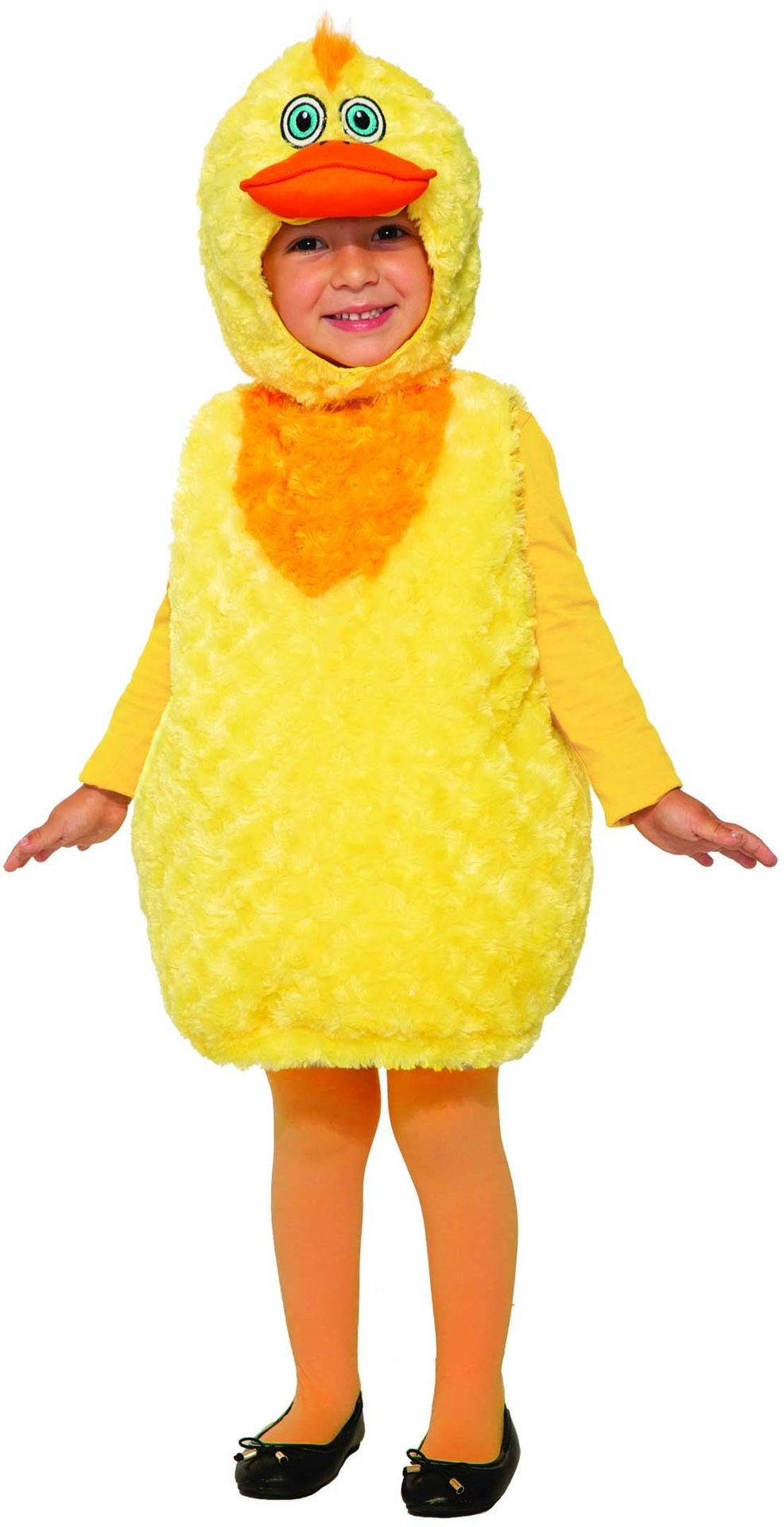 Novelties Baby Plush Dipsy The Duck Costume, As Shown, Toddler **zipper Broke**