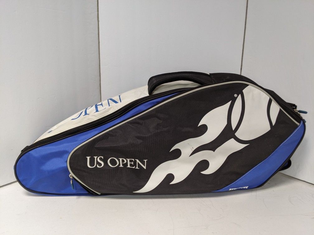 Wilson U.S. Open Retro Tennis Racket Bag - Includes Racket & Tennis Balls 
