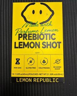 Lemon Republic Prebiotic Lemon Shot 14-Pack