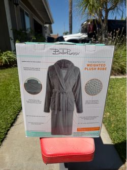 Therapeutic weighted plush robe brand new never used $15