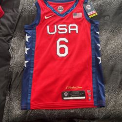 USA (Larry Bird) Olympic Jersey