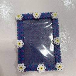 Perler bead photo frame