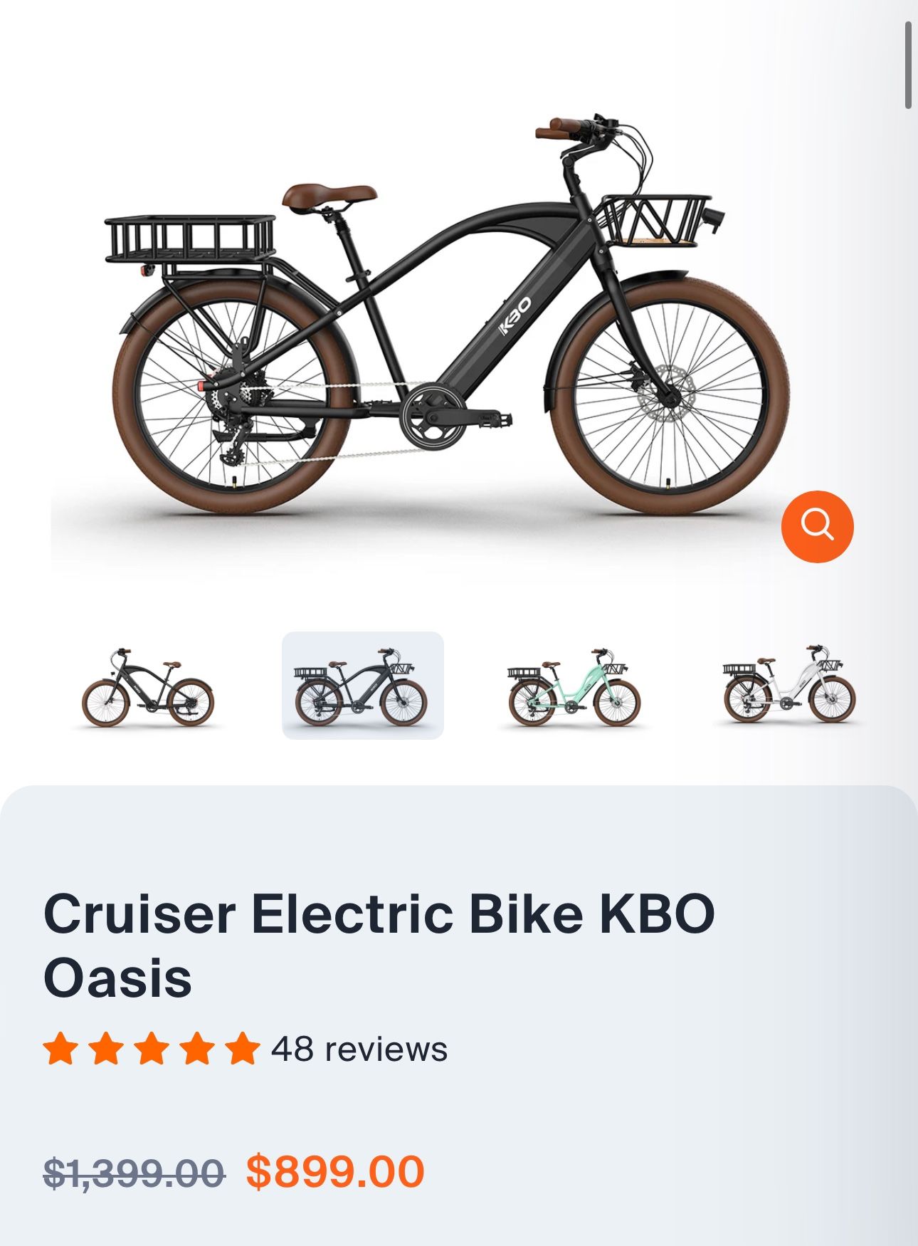 KBO Oasis Bike 2023  E-bike  