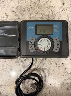 Orbit 4-Station Outdoor Swing Panel Sprinkler System Timer