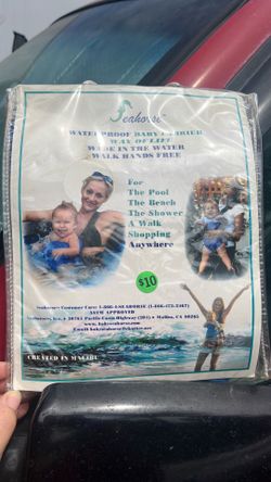 Waterproof baby carrier