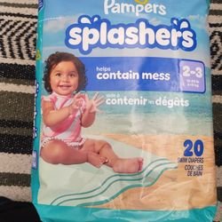 Pampers Splashers Size 2-3