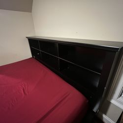 Ashley Furniture Bedroom Set – Full Size Bed w/ Hutch + Dresser 