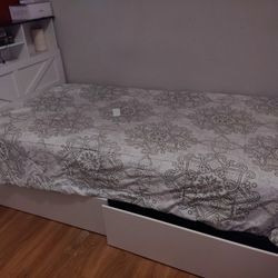 Twin Bed With Led lights 