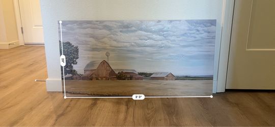 Decorative farm barn picture