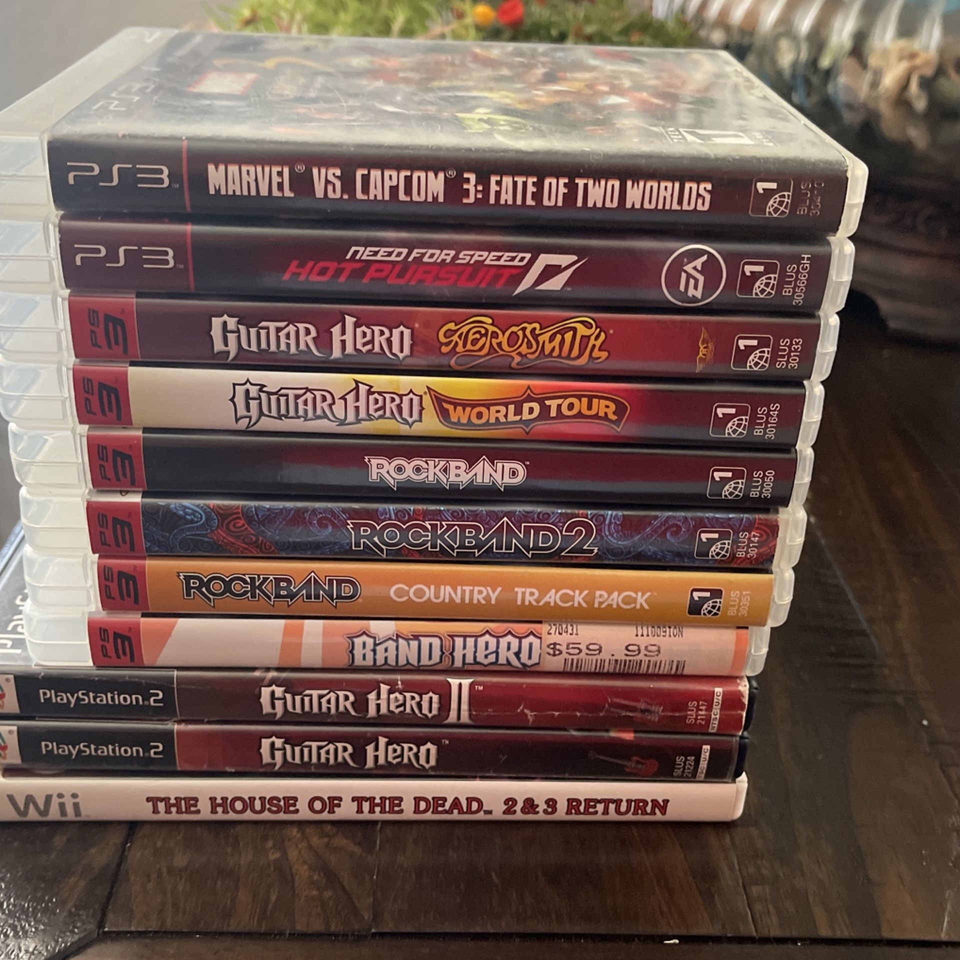 Lot De 13 Jeux Vidéo – PS2, PS3, Xbox, Wii – État Bon – Inclus Pokémon (PC?)