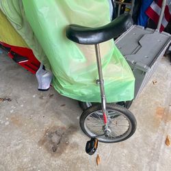 Vintage Avenir Chrome Unicycle 