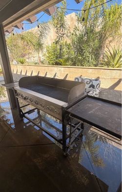 8 burner grill
