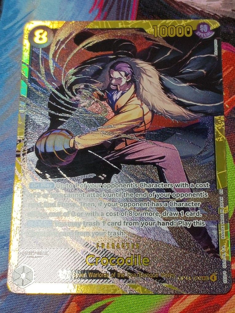 OP14-120
Crocodile - OP14-120 - The Azure Sea's Seven (OP14)