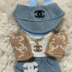 Labubu Dolls customized Clothes And Accessories - 6pcs CC Inspired Outfit Set