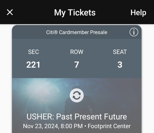 Usher Tickets