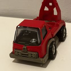 Arco Steel Truck Cement Mixer Steel And Plastic Red 3" Toy Vintage
