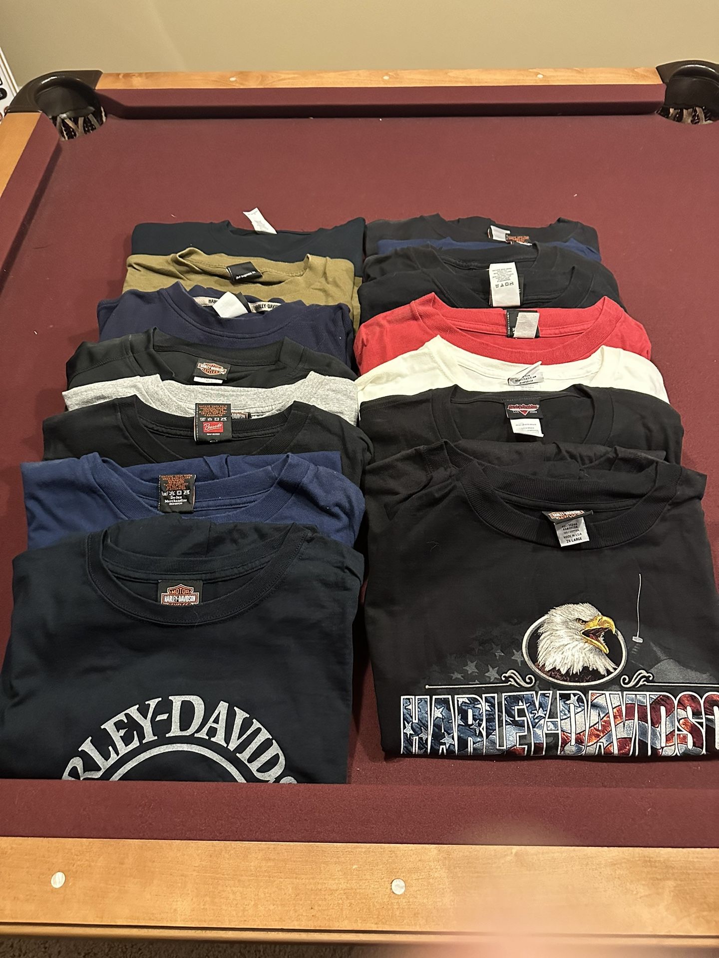 crop harley davidson t shirt