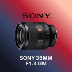 Sony 35mm F1.4 GM