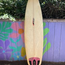 7’2 Kies Surfboard