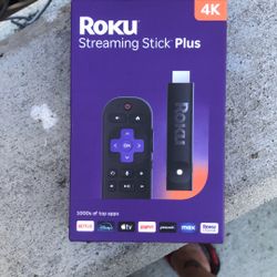 Roku Streaming Stick Plus 4k