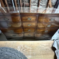 Vintage Dresser & Mirror