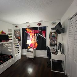 Basketball Curtains/comforter $60