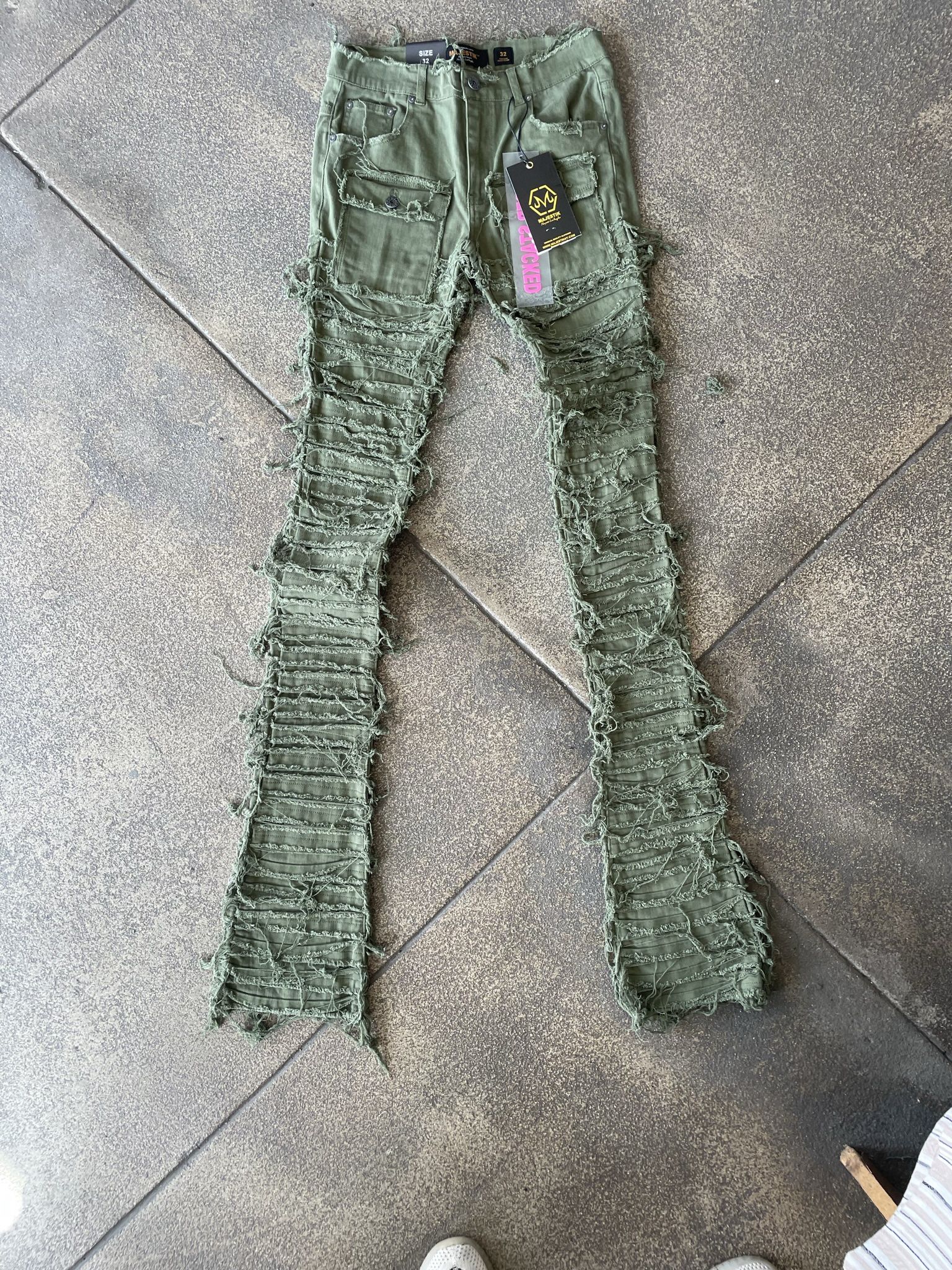 Men’s Stacked Jeans Sizes 30-31-32-33-34-36-38