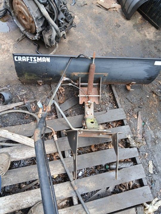Snow Plow For Lawn Tractor