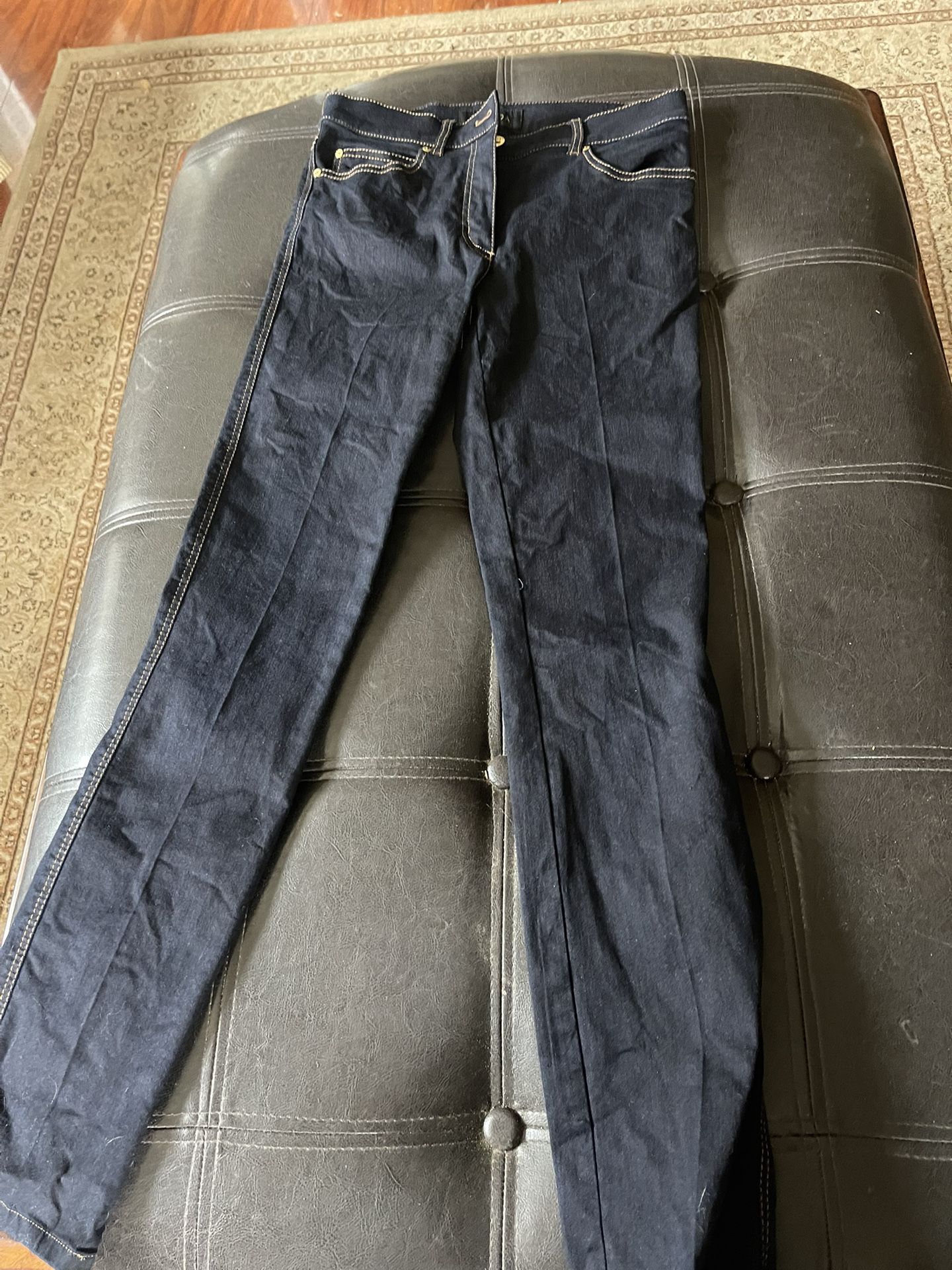 Escada Skinny Jeans Indigo Dark Wash Size 36