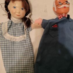 Vintage HAND PUPPETS