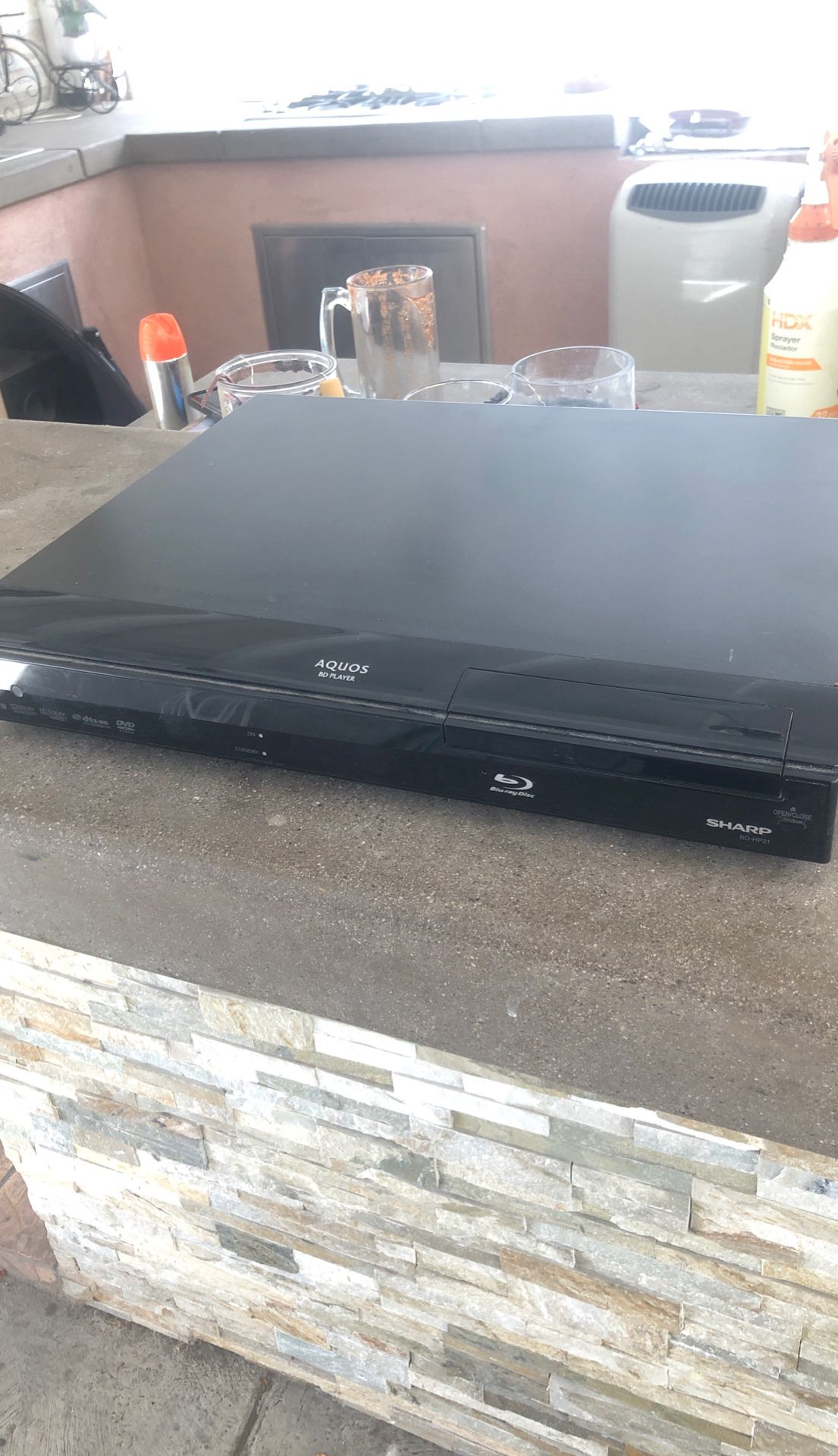 Sharp Aquos Blu day disc player BD-HP21